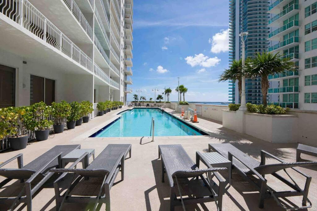 マイアミOcean View Amazing Unit Brickellアパートメント エクステリア 写真